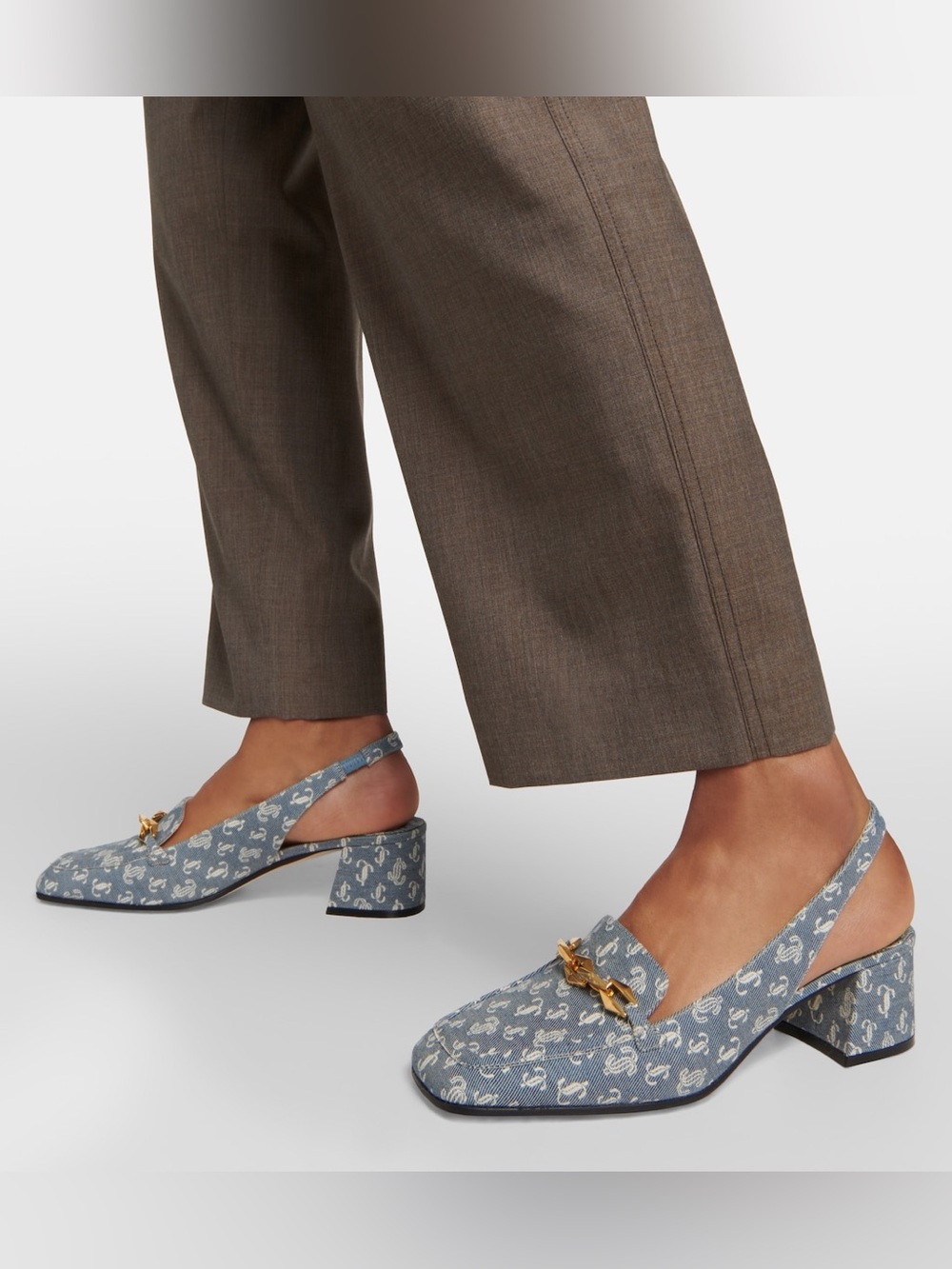 Jimmy Choo Diamond Tilda 45 Slingback Pump - Picture 7 of 7